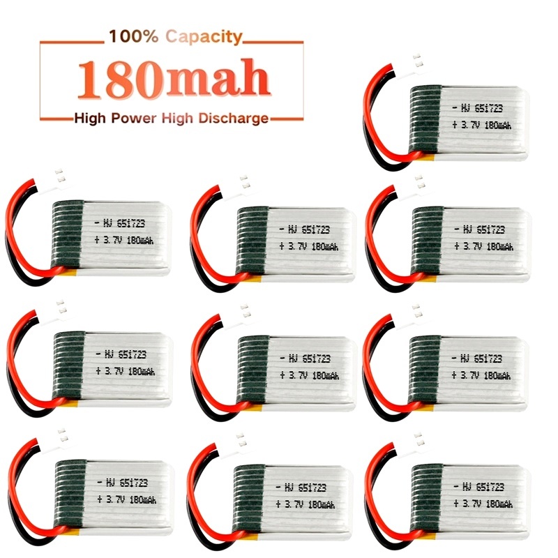 Rc Helicopter Mini - For JJRC H8 Mini 3.7v 180mah