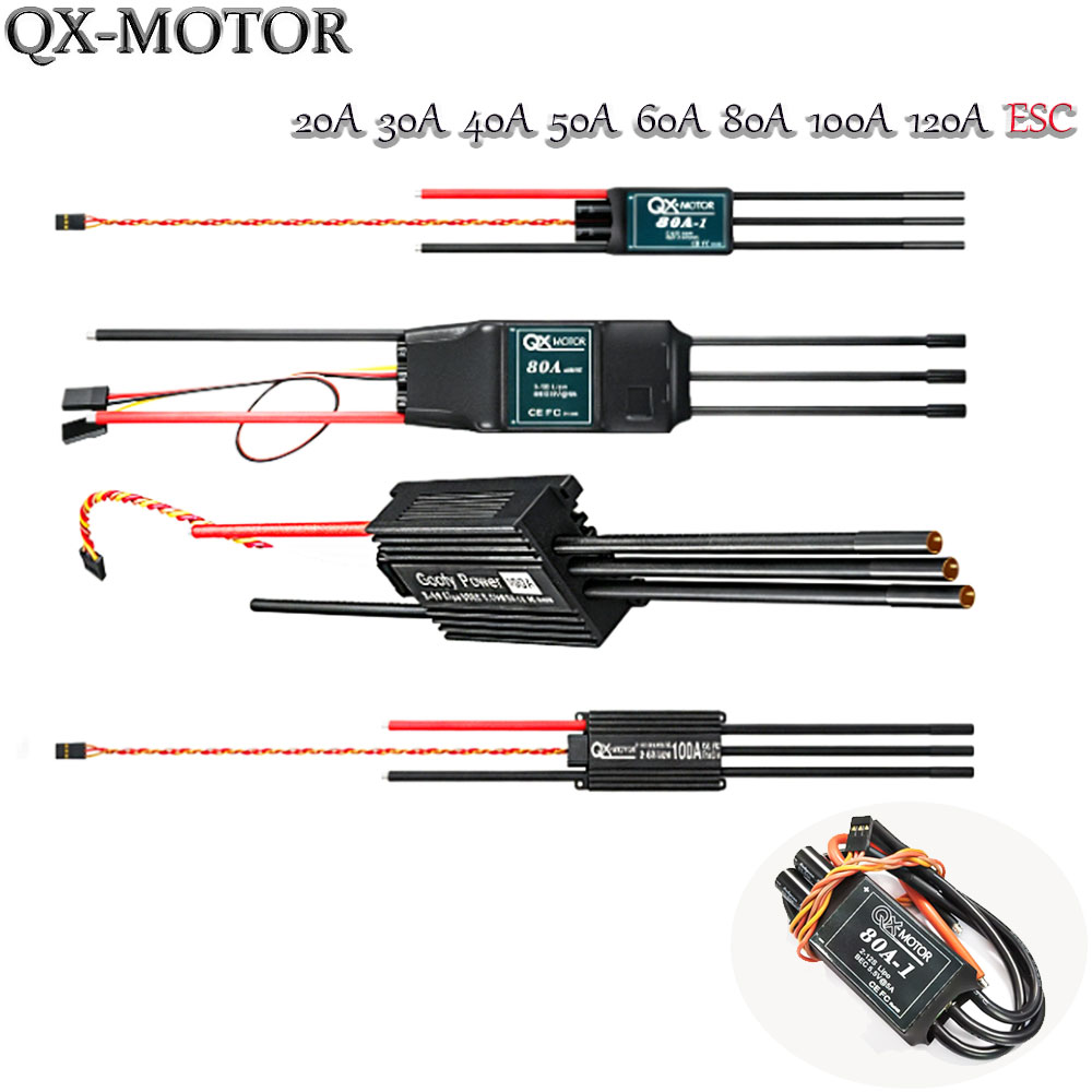 Rc Helicopter Servo - 20A-120A Brushless ESC Speed Controller Compatible