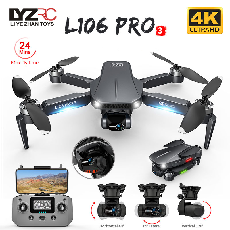 Rc Helicopter Charger - L106 Pro 3 Drone 5G WIFI