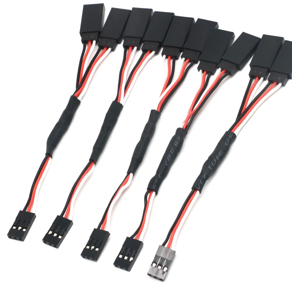 Rc Helicopter Servo - 5PCS 100/150/200/300/500mm RC Servo Y Extension