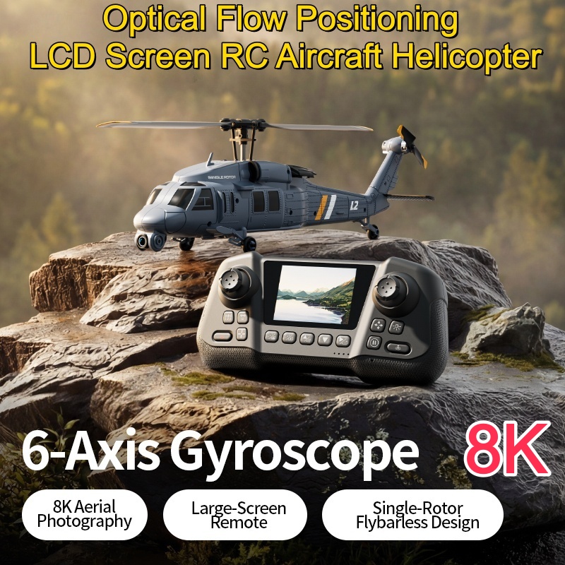 8K Flybarless Optical Flow Hov - Rc Helicopter Large ulasan dan harga