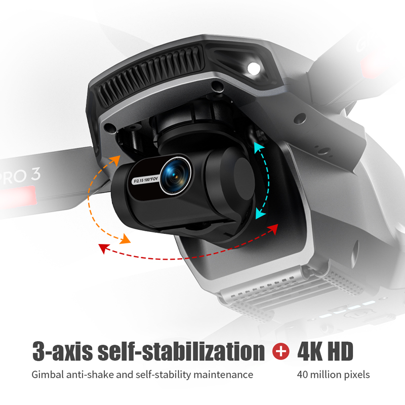 L106 Pro 3 Drone 5G WIFI FPV F - Rc Helicopter Charger ulasan dan harga