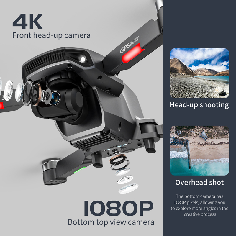 L106 Pro 3 Drone 5G WIFI FPV F - Rc Helicopter Charger ulasan dan harga