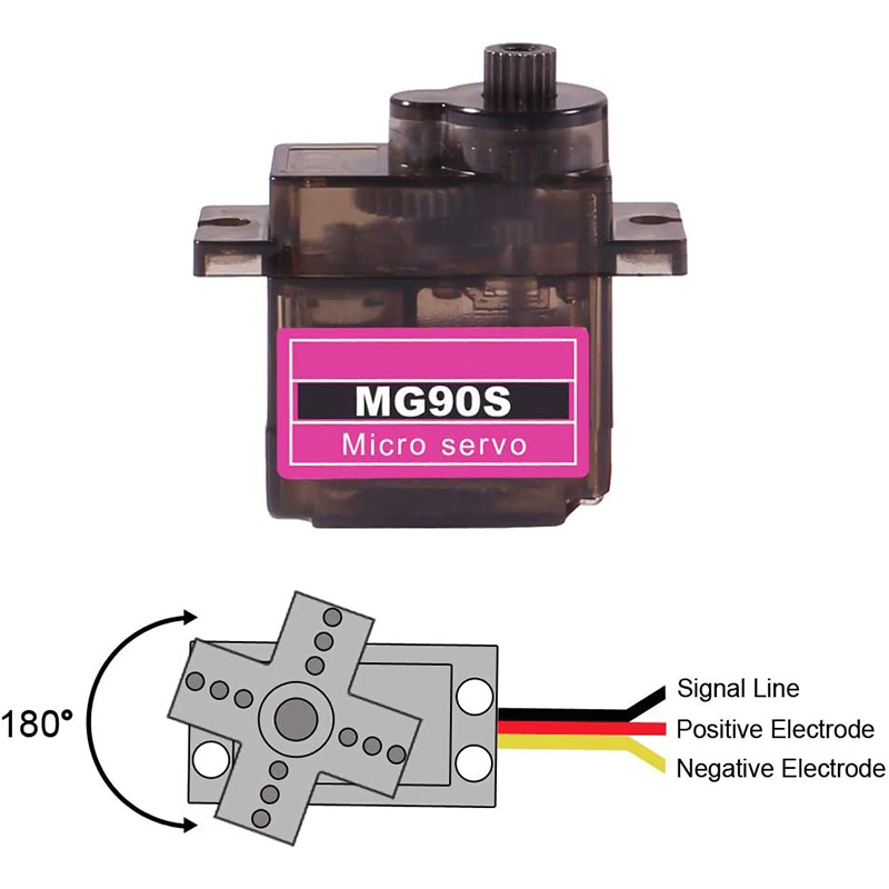 MG90S Servo 5/10/20/40Pcs All  - Rc Helicopter Servo ulasan dan harga